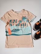 Chłopięcy T-shirt, koszulka krótki rękaw r 128