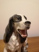 Figura ceramiczna pies Spaniel Gloriette Austria