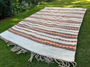 jak NOWY super jakość ręcznie robiony dywan boho 206 x 144 cm