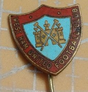 West Ham United Football Club odznaka przypinka klubowa