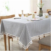 Prostokątny Obrus na stół 140x180cm  Bawełna lniana