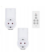 Gniazdka elektryczne Smart zdalnie sterowane+pilot