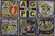 Vlepki ARKA GDYNIA, Cracovia, Lech, KSZO, Gryf Wej, Gwardia Kosz # 95