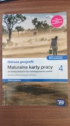 Maturalne karty pracy do geografii "Oblicza geografii 4"