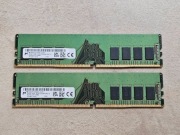 Pamięć RAM 32GB (2x16GB) DDR4 3200 UDIMM Micron MTA8ATF2G64AZ-3G2F1