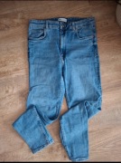 Jeansy skinny wysoki stan Zara rozmiar 42