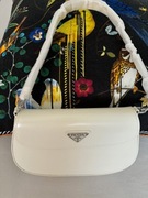 TOREBKA PRADA MAŁA BIAŁA