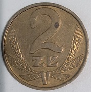 Stara moneta 2 zł.  1988 r.