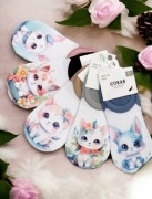 COSAS SOCKS LM23-125 skarpetki stopki z kotkami 39-42 NOWE