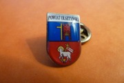 Olsztyn Powiat Herb pin przypinka