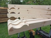 Wiezba dachowa Krokwie belki jętki slupy ozdobne