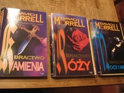 David Morrell x 3 -Bractwo Róży, Mocy i Mgły i Kamienia