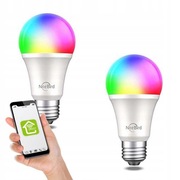 2x Żarówka LED smart E27 10W WiFi Alexa Assistant