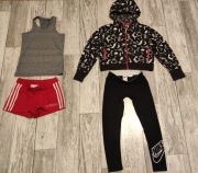 A54.Zestaw ciuchów NIKE 4szt.!Rozm.134-140