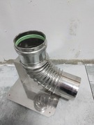 Części kwas.do komina-kolano kondensacyjne, czołow