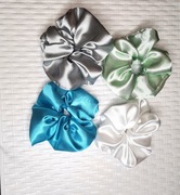 Scrunchie satynowe frotki