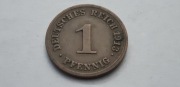 Niemcy Cesarstwo Niemieckie - 1 fenig, pfennig 1913 - mennica F