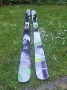 Narty freeride Salomon Shogun z wiązaniami skitour