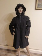 ILSE JACOBSEN RAINCOAT softshell damska kurtka parka czarna NOWA metki_ 44
