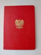 Legitymacja złoty krzyż zasługi 1975