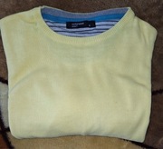 Sweter męski żółty roz. M old money style
