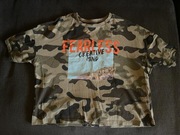 Koszulka t-shirt bluzka moro house S khaki zieleń 