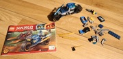 Zestaw LEGO Ninjago Pustynna Błyskawica 70622 - niekompletny