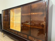 Stara duża szafa z witryną antyk