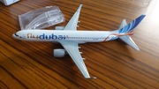 Nowy Model Samolotu Boeing 737 Fly Dubaj Długość 16 cm
