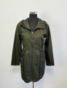 Damska parka z kapturem khaki House XS nowa 