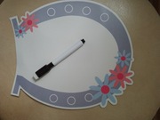 Tablica magnetyczna i zmywalny marker 