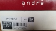 Buty ze skóry naturalnej ANDRE Model Paprika