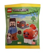 LEGO Minecraft Zestaw - Steve with Mooshroom #662407 klocki