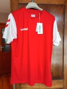 Hummel Core Hybrid Match Jersey S Biało-Czerwona nowa z metką