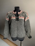 Sportique sweter norweski wełniany meski 100 % wool scandi piekny zimowy XL