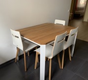 Stół dębowy Take Me Home AXEL 120 cm lite drewno