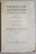 Kwartalnik Historyczny XLVI WH do z.3-4  1932r.