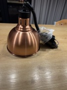 Lampa miedziana grzejna do restauracji 250 wat