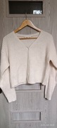 Sweter zapinany na guziki r. S