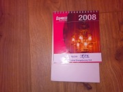 Kalendarz biurkowy obrotowy 2008 Express Ilustrowany ŁZE