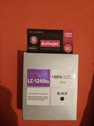 Tusz Activejet do Brother LC1240BK Czarny 30 ml