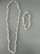 Zestaw 7 kompletów biżuterii z kamieni naturalnych/ ręczna robota 