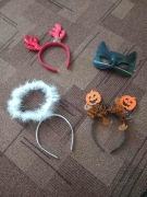 Zestaw opasek Halloween Boże narodzenie