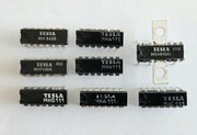 Układy scalone Tesla - MA0403A, MH7490A, MH8400, MHA111, MHB111, MHC111