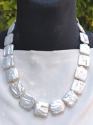 Promocja!Naszyjnik Kolia z nat. perły sr.pr.925 zł. 