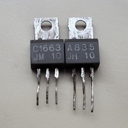 Tranzystory 2SA835 2SC1663 