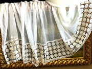 Nietuzinkowa FIRANA Z GIPIURĄ.290x116cm.