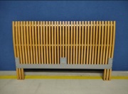 Łóżko z drewna  bukowego kompletne (rama + dno)  140 x 200 z dnem