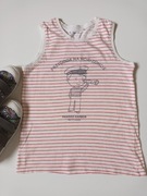 Chłopięca koszulka bezrękawów, na ramiączkach r 128