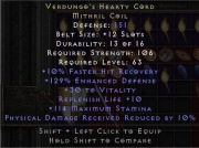 Diablo 2 Rotw verdungo`s hearty cord nonladder PC